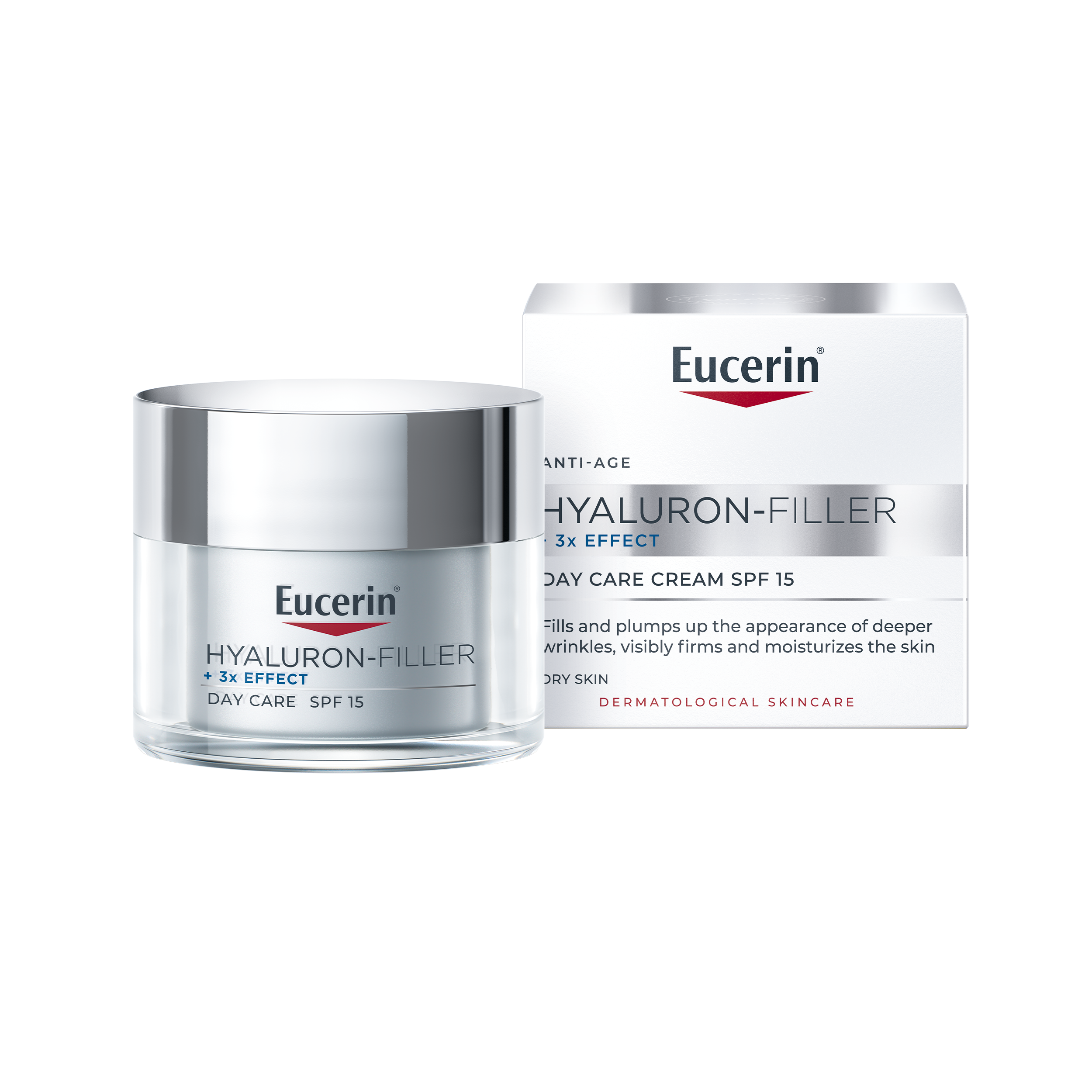 EUCERIN Hyaluron-Filler Day Cream SPF15 50ml - Image 3