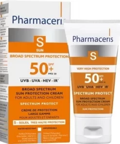 PHARMACERIS S- BROAD SPECTRUM SUN PROTECTION CREAM